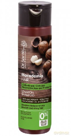 Dr.Sante Macadamia Hair Szampon odbudowujący do włosów osłabionych 250 ml