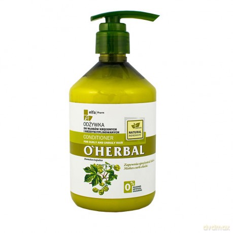 Elfa Pharm O'Herbal Odżywka do włosów kręconych i niezdyscyplinowanych z chmielem 500 ml