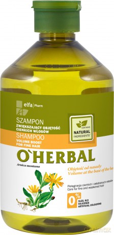 Elfa Pharm O'Herbal Szampon do włosów cienkich i osłabionych z arniką 500 ml