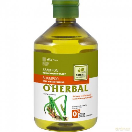 Elfa Pharm O'Herbal Szampon do włosów osłabionych z korzeniem tataraku 500 ml