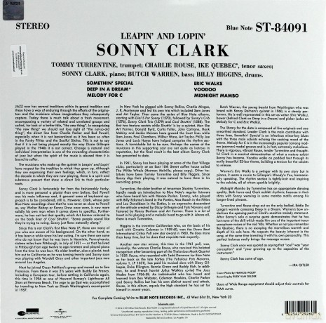 Sonny Clark: Leapin' And Lopin' [Winyl]