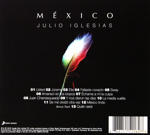 Julio Iglesias: Mexico [CD]