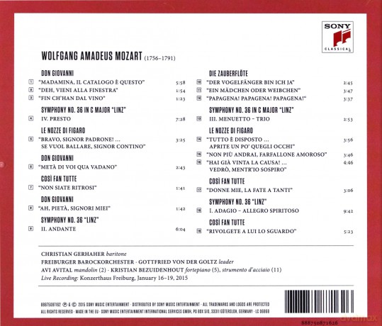 Christian Gerhaher: Mozart Arias [CD]