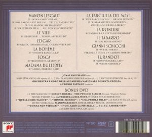 Jonas Kaufmann: Nessun Dorma - The Puccini Album [2CD]+[DVD]
