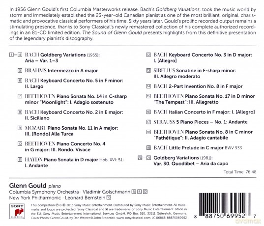 Glenn Gould: The Sound of Glenn Gould [CD]