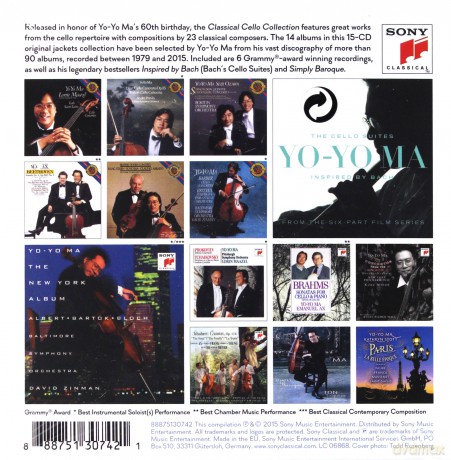 Yo-Yo Ma: Yo-Yo Ma - The Classical Cello Collection [BOX] [15CD]
