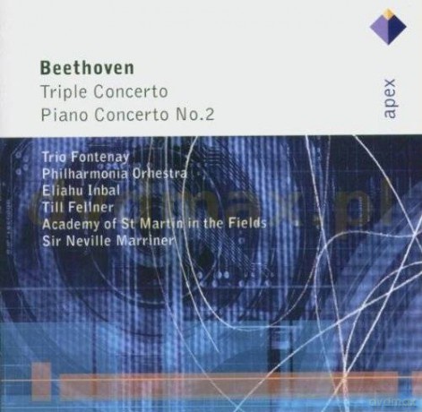 Trio Fonteney/Nbal/Fellner/Mar: Beethoven: Trippelkonzert+Klavierkon [CD]