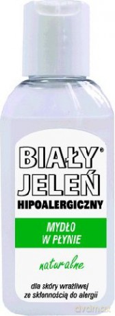 Biały Jeleń Hipoalergiczny MINI Mydło w płynie 50 ml