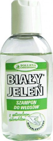 Biały Jeleń Hipoalergiczny MINI Szampon z chlorofilem 50 ml