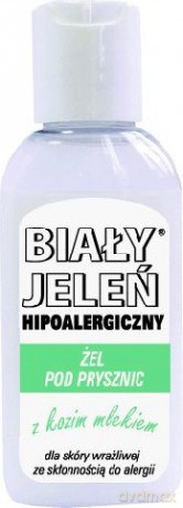 Biały Jeleń Hipoalergiczny MINI Żel pod prysznic z kozim mlekiem 50 ml