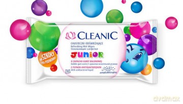 Cleanic Chusteczki odświeżające Junior 1 op. - 15 szt.