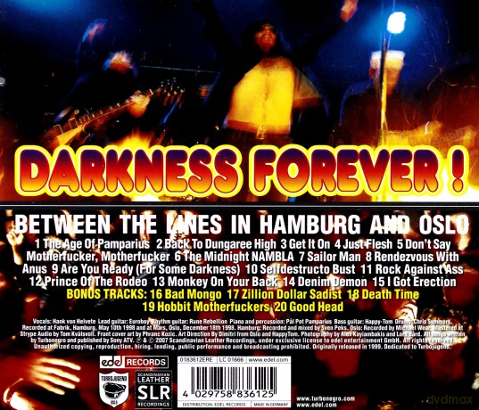 Turbonegro: Darkness Forever [CD]
