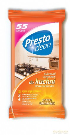 Presto Uniwersalne ściereczki czyszczące do kuchni 1 op. - 55 szt.