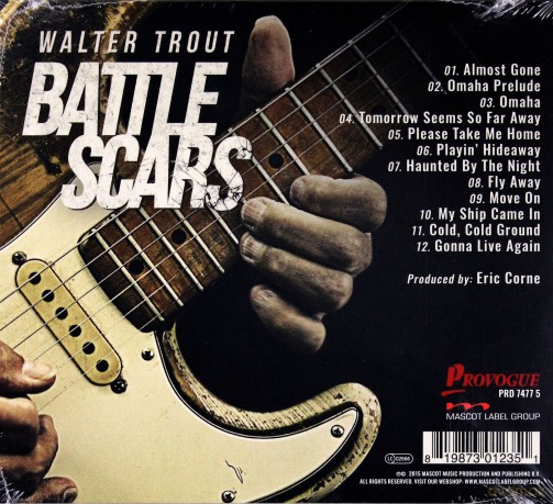 Walter Trout: Battle Scars [CD]