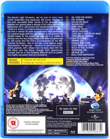 Jeff Lynne's ELO: Live In Hyde Park [Blu-Ray]