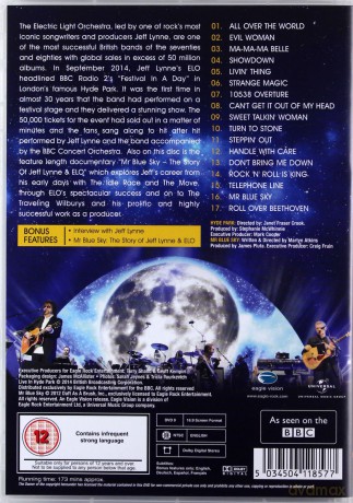 Jeff Lynne's ELO: Live In Hyde Park (NTSC) [DVD]