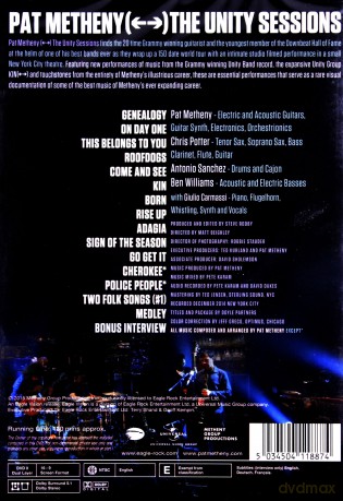 Pat Metheny: The Unity Sessions [DVD]