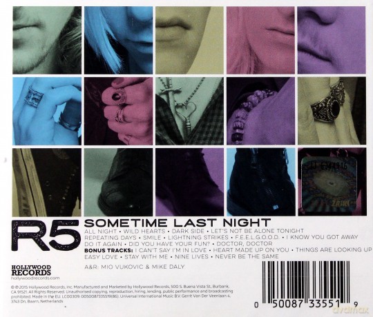 R5: Sometime Last Night (PL) [CD]