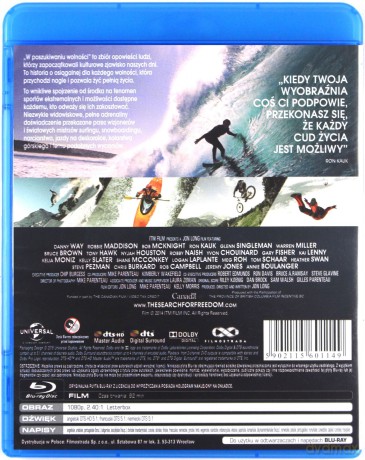W poszukiwaniu wolności [Blu-Ray]