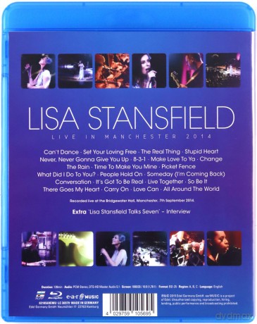 Lisa Stansfield: Live In Manchester [Blu-Ray]