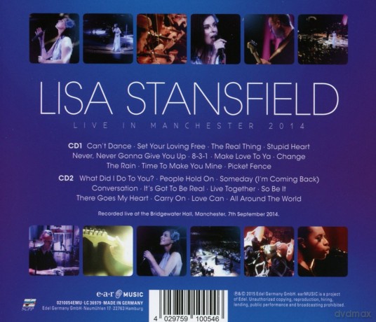 Lisa Stansfield: Live In Manchester [2CD]