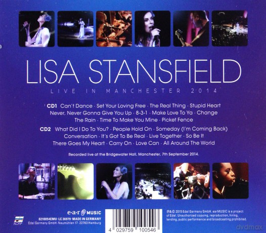Lisa Stansfield: Live In Manchester [2CD]