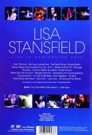 Lisa Stansfield: Live In Manchester [DVD]