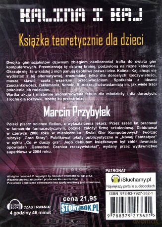 Kalina i Kaj.Książka teoretycznie dla dzieci [AUDIOBOOK] [CD-MP3]  