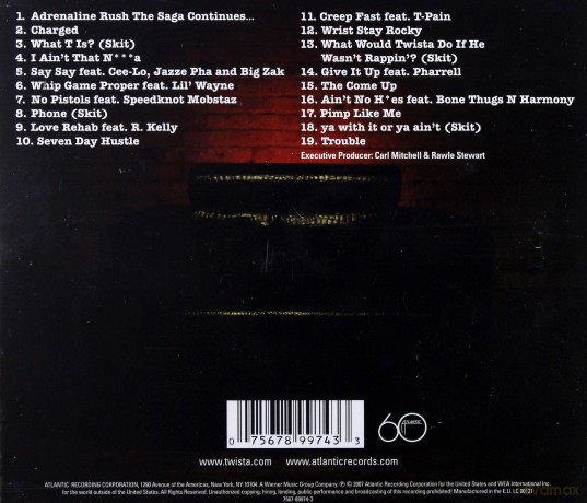 Twista: Adrenaline Rush 2007 [CD]