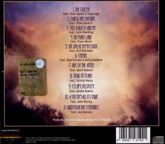 Billy Sherwood: Citizen [CD]