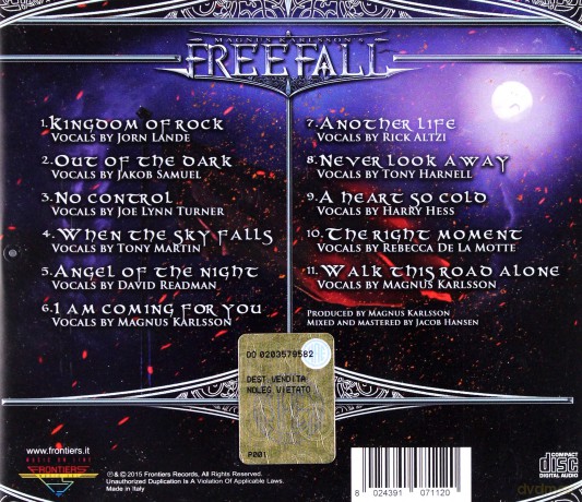 Magnus Karlsson's Free Fall: Kingdom of Rock [CD]
