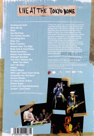 The Rolling Stones: From The Vault - Live At The Tokyo Dome 1990 [DVD]