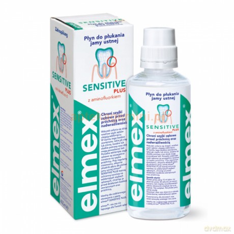 Elmex Płyn do płukania jamy ustnej Sensitive Plus