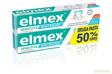 Elmex Sensitive Whitening Pasta do zębów wybielająca 75 ml x 2