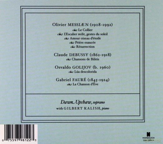 Dawn Upshaw: Voices Of Light [CD]