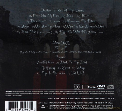 Vader: Necropolis [CD]+[DVD]