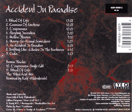 Sven Vaeth: Accident In Paradise Reedition [CD]