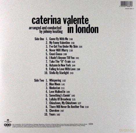 Caterina Valente: Caterina Valente In London [Winyl]