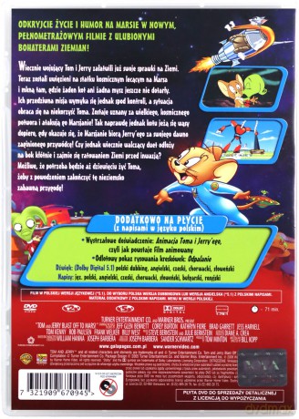 Tom i Jerry: Misja na Marsa [DVD]