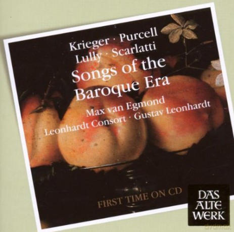 Van Egmond,Max/Bruggen/+: Krie: Lieder Des Barock [CD]