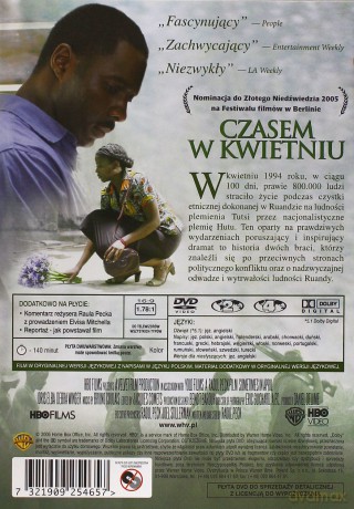 Czasem w kwietniu [DVD]