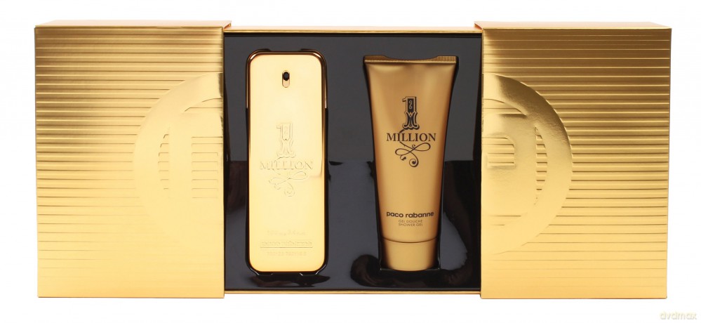 Paco Rabanne Zestaw 1 Milion Woda toaletowa 100 ml + żel