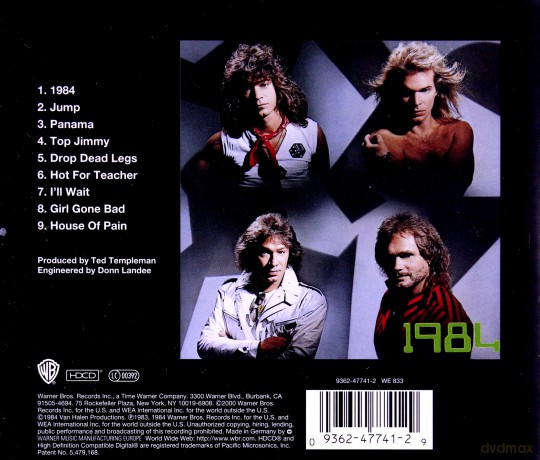 Van Halen: 1984 (Remastered) [CD]