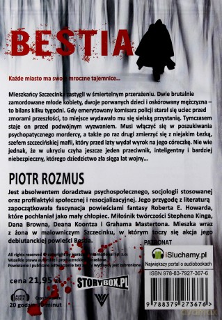 Bestia - Rozmus Piotr [AUDIOBOOK] [CD-MP3]  
