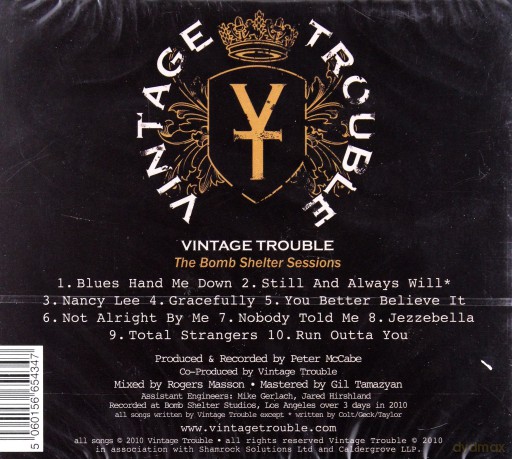 Vintage Trouble: The Bomb Shelter Sessions [CD]