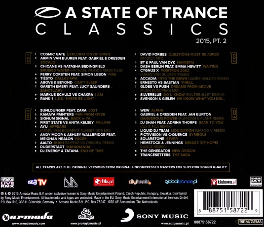 A State of Trance Classics 2015 Part 2 [4CD]