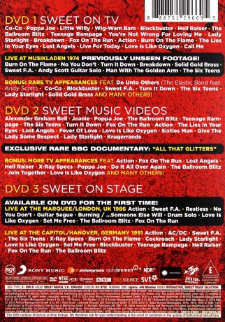 Sweet: Action! The Ultimate Story [3DVD]