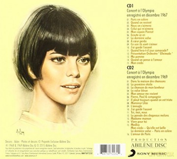 Mireille Mathieu: Live Olympia 67 / 69 [2CD]