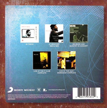 Thelonious Monk: The Complete Columbia Live Albums Collection [10CD]