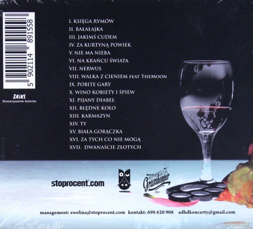 A.D.H.D.: Kości i Kwiaty [CD]